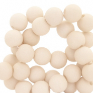4 mm acrylic beads Cream Beige