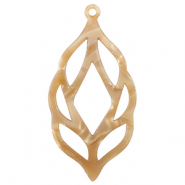 Resin pendants Sand Brown