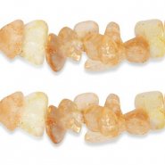 Chips stone beads Citrine Quartz Sweet Orange