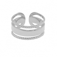 Stainless steel rings Silver