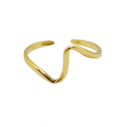 Stainless steel rings Gold