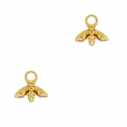 Stainless steel charms bee Gold