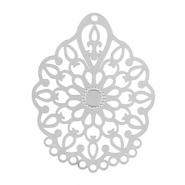 Stainless steel charms bohemian Silver