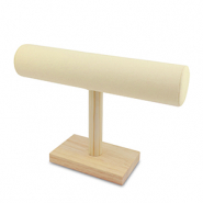 Jewellery display for bracelets Natural-Beige