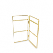 Jewellery display for earrings Gold