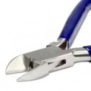 Beadsmith side cutter with spring Black-Silver