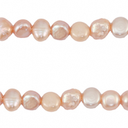 BQ Freshwater pearls nugget 5-6mm Seashell Pink