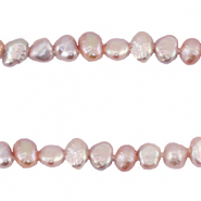 BQ Freshwater pearls nugget 4-5mm Lilac Rose