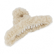 Hair accessories hair clamp teddy Cream Beige