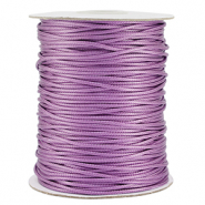 Macram&eacute; bead cord braided 1.5mm Sheer Lilac