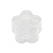 Jewelry storage trays flower Transparent