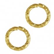 Stainless steel findings jump ring Gold