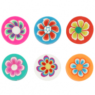 Polymer beads flower Multicolour