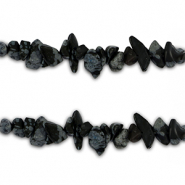 Chipstone beads Black Anthracite Marble