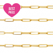 Stainless steel findings belcher chain Gold