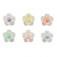 Acrylic beads flower Multicolor
