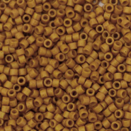 Miyuki beads delica's 11/0 Opaque Dyed Pumpkin Brown DB-653