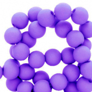4 mm acrylic beads Dark Purple