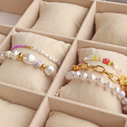 NEW Take a look at the whole collection of imitation freshwater pearls