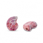 DQ greek ceramic beads shell Forest Purple