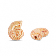 DQ greek ceramic beads shell Orange