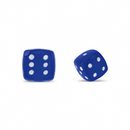 Acrylic beads dice Dark Blue