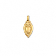 Stainless steel charms drop Gold