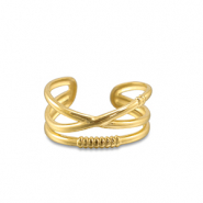 Stainless steel rings Gold
