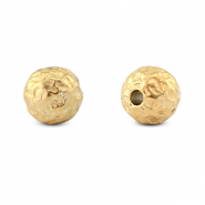 Stainless steel beads 8mm Gold