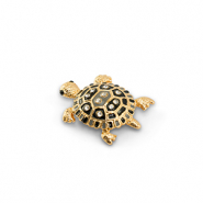 Brooches turtle Gold-Black-Grey