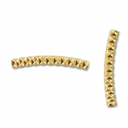 Stainless steel beads tube Gold