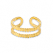 Stainless steel rings Gold