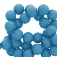 4 mm acrylic beads Azure Blue