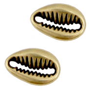 DQ European metal shell connector Antique Bronze (nickel free)