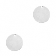 Designer Quality metal for ImpressArt charm 10mm Antique Silver (Nickel free)