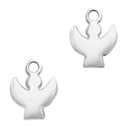 DQ European metal charms angel Antique Silver (nickel free)