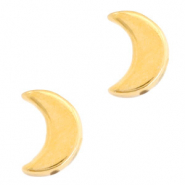 DQ European metal beads moon Gold (nickel free)