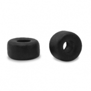 DQ greek ceramic beads 7mm Black