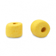 DQ greek ceramic beads 5mm Warm Yellow