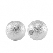 DQ European metal beads 8mm Antique Silver (nickel free)