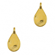 DQ European metal charms drop Gold (nickel free)