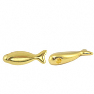 DQ European metal beads Fish Gold (nickel free)