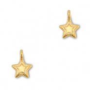 DQ European metal charms star Gold (Nickelfree)