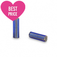 Glass seed beads special Bugles Royal Blue