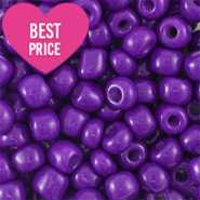 Glass seed beads 12/0 (2mm) Dark Purple