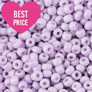 Glass seed beads 12/0 (2mm) Lilac