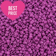 Glass seed beads 12/0 (2mm) Summer Plum Purple