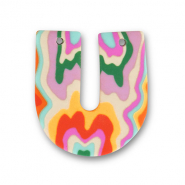 Polymer pendants U-shaped Multicolour
