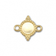 BY31&reg; Stainless steel connector with setting for SS20 flat back Gold