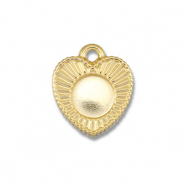 BY31&reg; Stainless steel charms with setting for SS20 flat back Gold